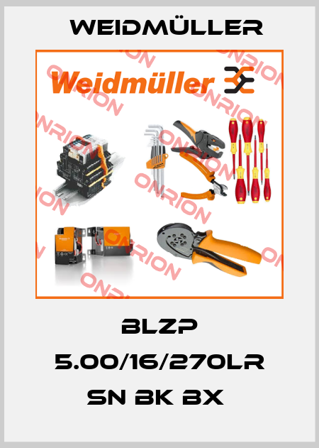 BLZP 5.00/16/270LR SN BK BX  Weidmüller