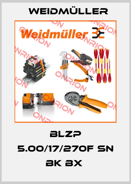 BLZP 5.00/17/270F SN BK BX  Weidmüller