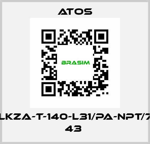 DLKZA-T-140-L31/PA-NPT/7C 43  Atos