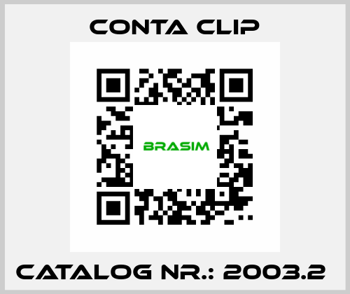 CATALOG NR.: 2003.2  Conta Clip