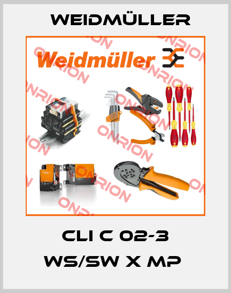 CLI C 02-3 WS/SW X MP  Weidmüller