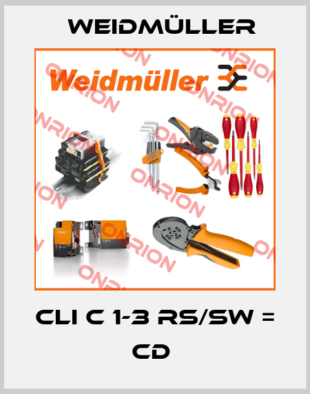 CLI C 1-3 RS/SW = CD  Weidmüller