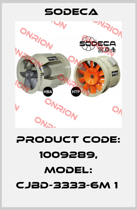 Product Code: 1009289, Model: CJBD-3333-6M 1  Sodeca