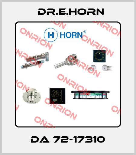 DA 72-17310 Dr.E.Horn