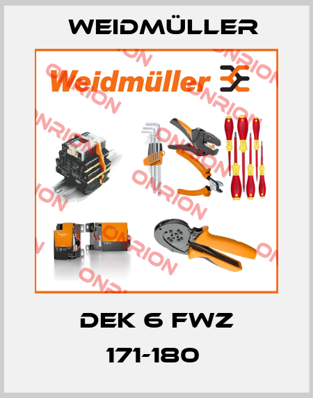 DEK 6 FWZ 171-180  Weidmüller