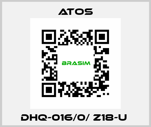 DHQ-016/0/ Z18-U  Atos