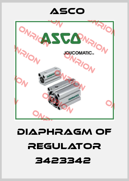 DIAPHRAGM OF REGULATOR 3423342  Asco