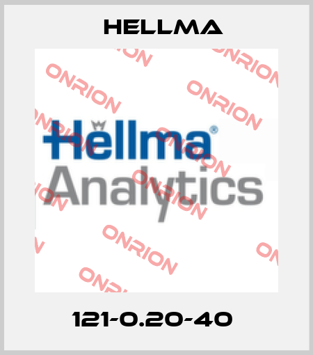 121-0.20-40  Hellma