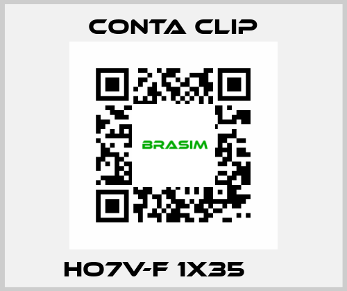 HO7V-F 1X35      Conta Clip