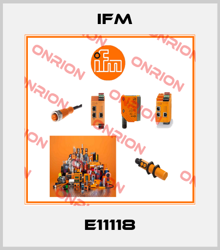 E11118 Ifm