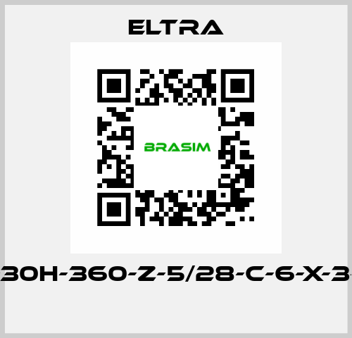 ER-30H-360-Z-5/28-C-6-X-3-PA  Eltra