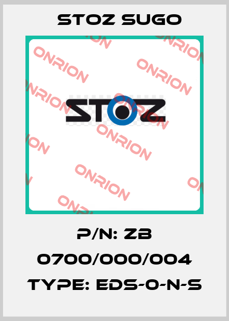 p/n: ZB 0700/000/004 Type: EDS-0-N-S Stoz Sugo