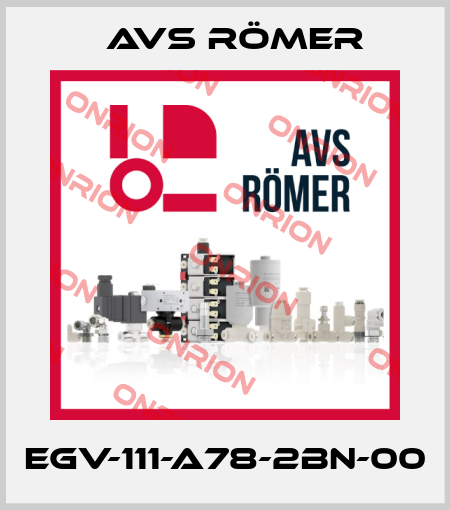 EGV-111-A78-2BN-00 Avs Römer