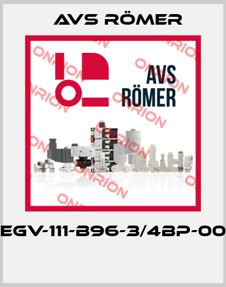 EGV-111-B96-3/4BP-00  Avs Römer