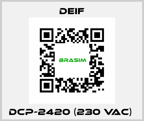 DCP-2420 (230 VAC)  Deif