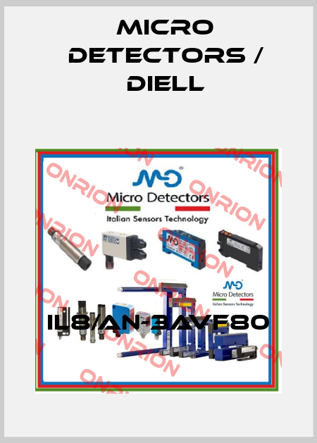 IL8/AN-3AVF80 Micro Detectors / Diell