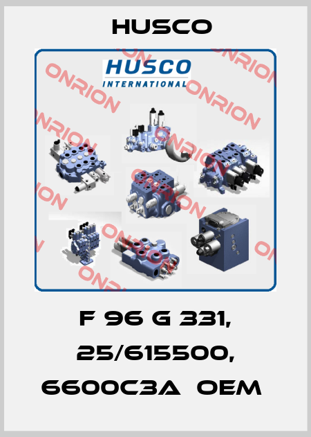 F 96 G 331, 25/615500, 6600C3A  OEM  Husco