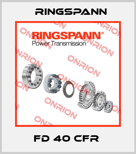 FD 40 CFR  Ringspann