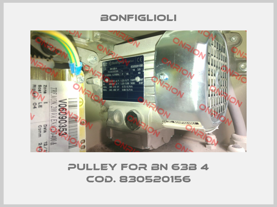 Pulley For BN 63B 4 Cod. 830520156-big