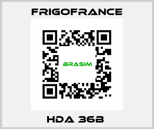 HDA 36B  Frigofrance