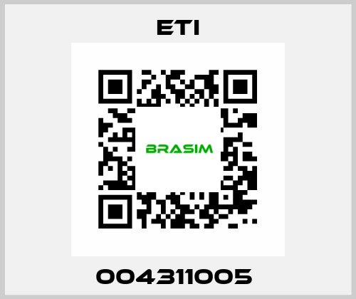 004311005  Eti