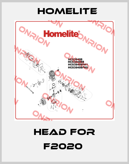 HEAD FOR F2020  Homelite