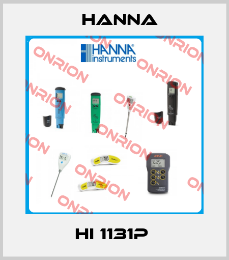 HI 1131P  Hanna