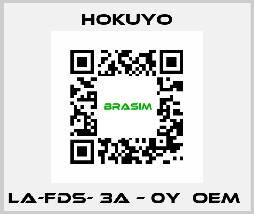 LA-FDS- 3A – 0Y  OEM  Hokuyo