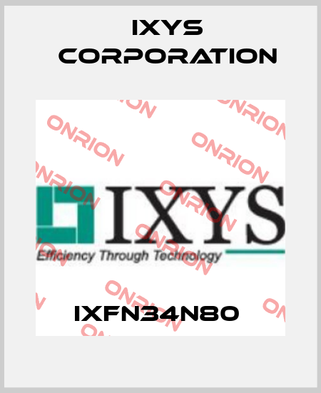 IXFN34N80  Ixys Corporation