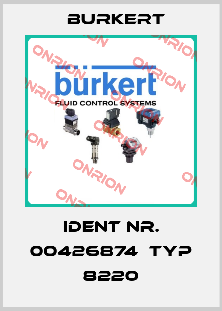 Ident Nr. 00426874  Typ 8220 Burkert