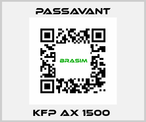 KFP AX 1500  Passavant