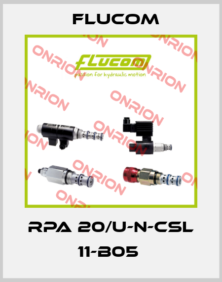 RPA 20/U-N-CSL 11-B05  Flucom