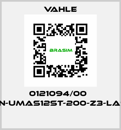 0121094/00    MN-UMAS12ST-200-Z3-LA90  Vahle