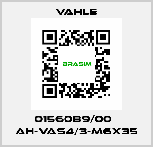 0156089/00    AH-VAS4/3-M6x35  Vahle