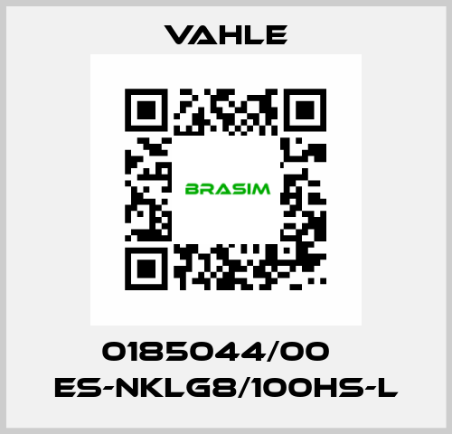 0185044/00    ES-NKLG8/100HS-L  Vahle