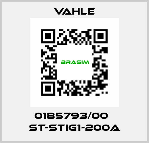 0185793/00    ST-STIG1-200A  Vahle