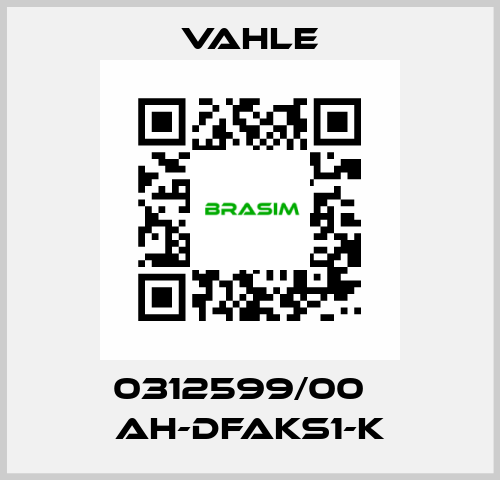 0312599/00    AH-DFAKS1-K  Vahle