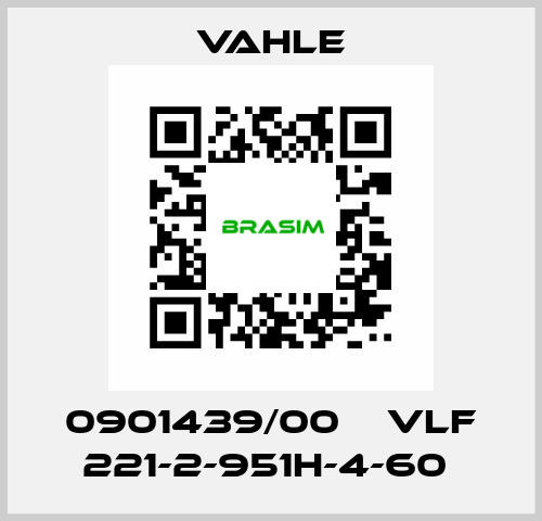 0901439/00    VLF 221-2-951H-4-60  Vahle