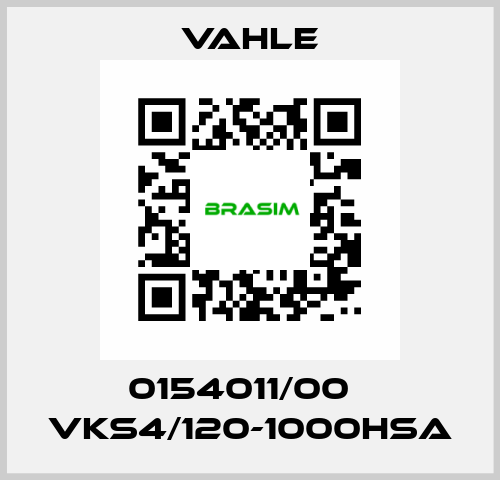 0154011/00    VKS4/120-1000HSA  Vahle