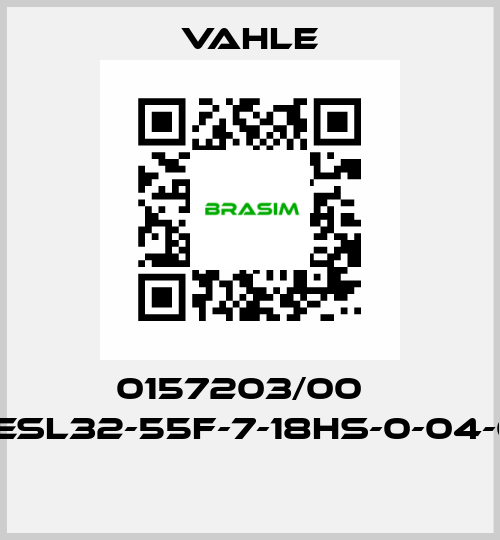 0157203/00    SA-KESL32-55F-7-18HS-0-04-08-08  Vahle