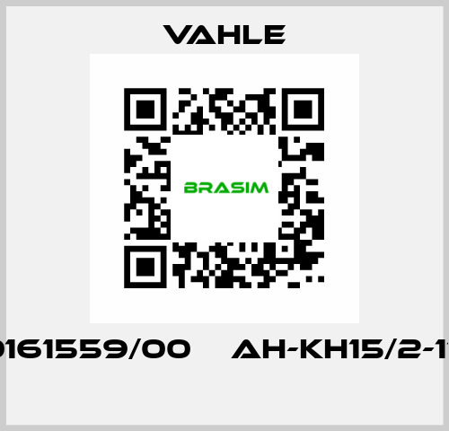 0161559/00    AH-KH15/2-17  Vahle