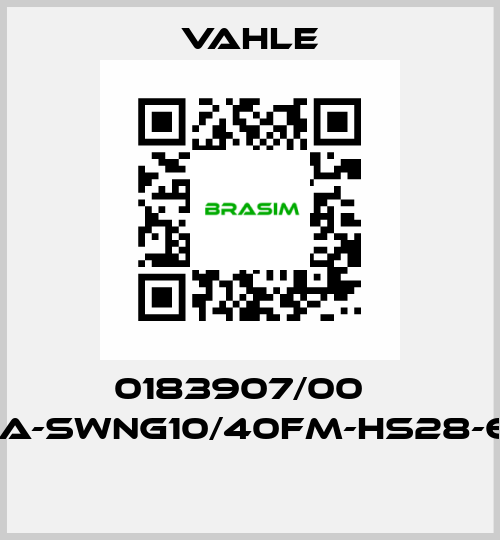 0183907/00    SA-SWNG10/40FM-HS28-60  Vahle