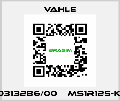 0313286/00    MS1R125-K  Vahle