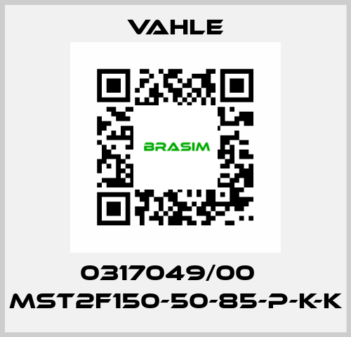 0317049/00    MST2F150-50-85-P-K-K  Vahle