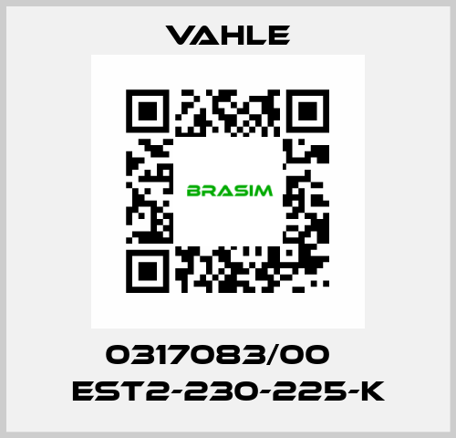 0317083/00    EST2-230-225-K  Vahle