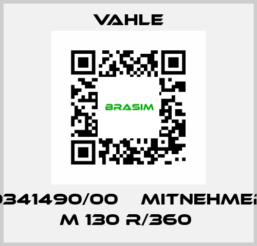 0341490/00    MITNEHMER M 130 R/360  Vahle