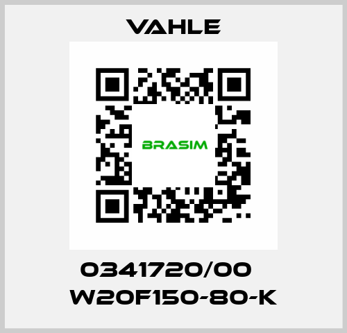 0341720/00    W20F150-80-K  Vahle