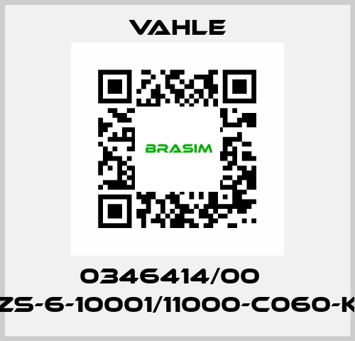 0346414/00    ZS-6-10001/11000-C060-K  Vahle