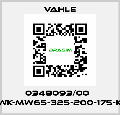 0348093/00    WK-MW65-325-200-175-K  Vahle