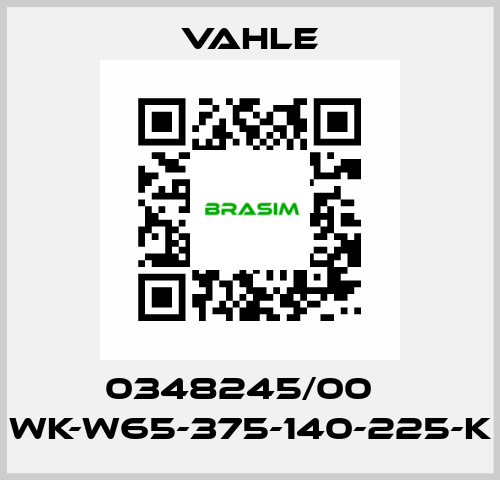 0348245/00    WK-W65-375-140-225-K  Vahle